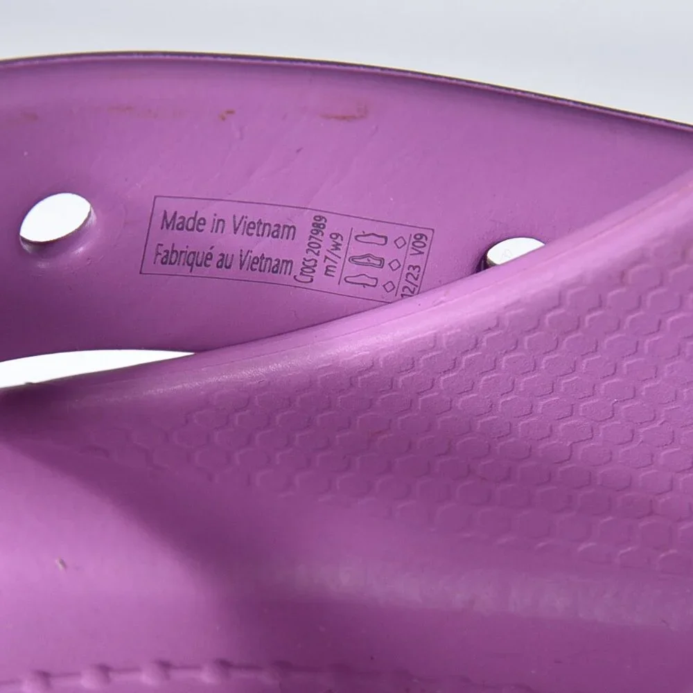 Crocs Mega Crush Hyper Bubblegum Platform Sandals size 9 - Picture 5 of 7